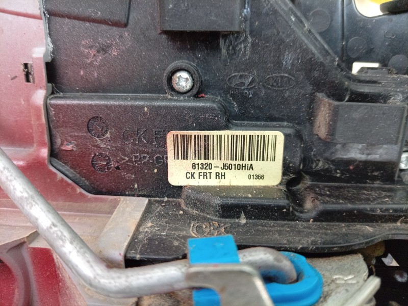 Recambio de cerradura puerta delantera derecha para kia stinger (ck) 2.0 tgdi cat referencia OEM IAM  81320J5010 