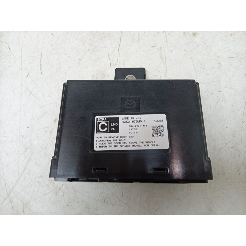 Recambio de modulo confort para mazda 3 hatchback (bp) 2.0 skyactiv-g m hybrid referencia OEM IAM  BCKA675M0 