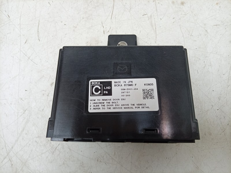 Recambio de modulo confort para mazda 3 hatchback (bp) 2.0 skyactiv-g m hybrid referencia OEM IAM  BCKA675M0 