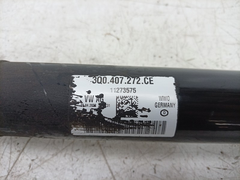 Recambio de transmision delantera derecha para audi q3 sportback (f3n) 35 tdi referencia OEM IAM  3Q0407272CE 