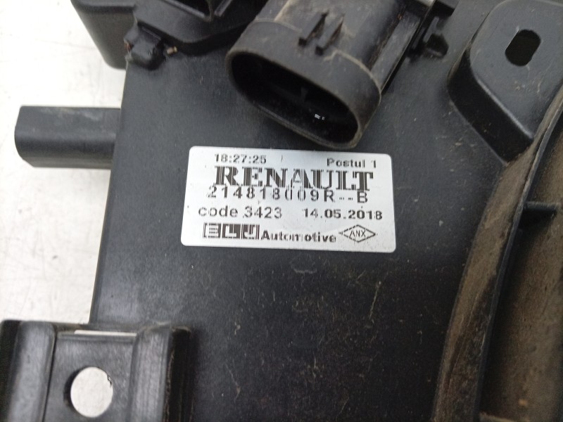 Recambio de electroventilador para renault captur i (j5_, h5_) 0.9 tce 90 referencia OEM IAM  214818009R 47889