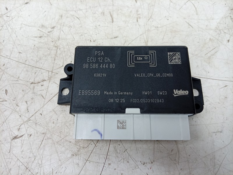 Recambio de modulo electronico para peugeot 208 5p allure hybrid 110 edcs6 referencia OEM IAM  9858644480 