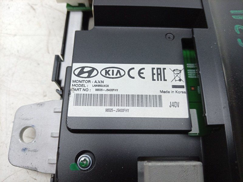 Recambio de sistema navegacion gps para kia stinger (ck) 2.0 tgdi cat referencia OEM IAM 96525J5400 96560J5450 
