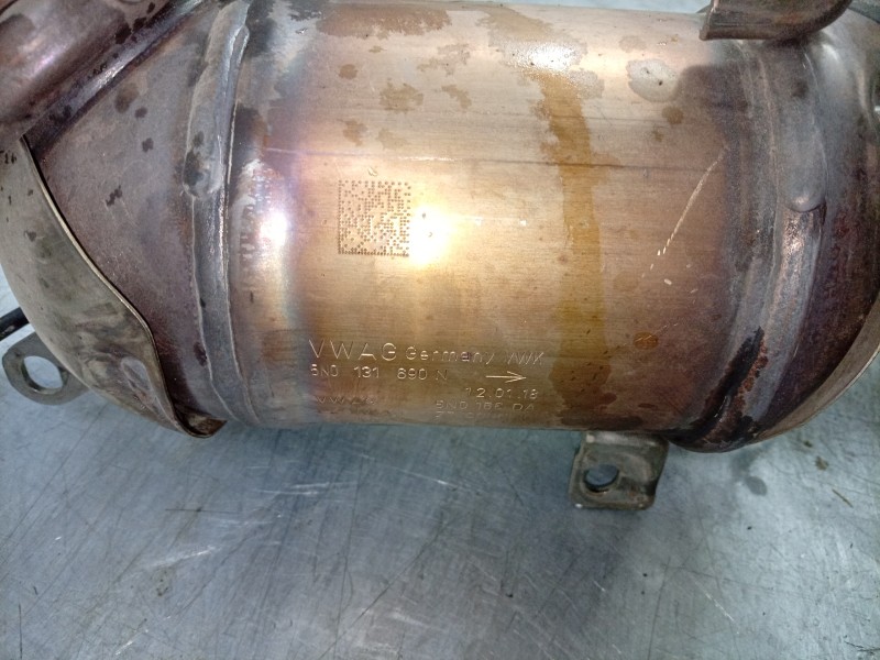 Recambio de catalizador para audi q3 (8ub, 8ug) 1.4 tsi referencia OEM IAM  5N0131690N 