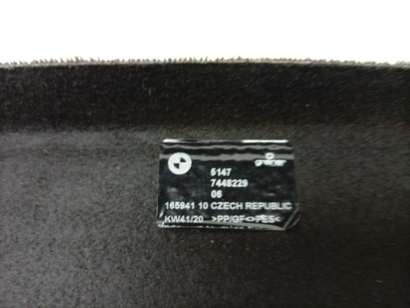 Recambio de bandeja trasera para bmw 1 (f40) 118 d referencia OEM IAM  51477448229 