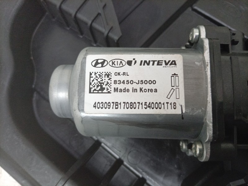 Recambio de elevalunas trasero izquierdo para kia stinger (ck) 2.0 tgdi cat referencia OEM IAM  83471J5000 