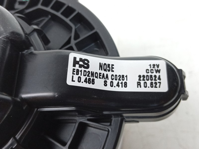 Recambio de ventilador calefaccion para kia sportage v (nq5) 1.6 t-gdi referencia OEM IAM EB1D2NQEAA 97113N9000 