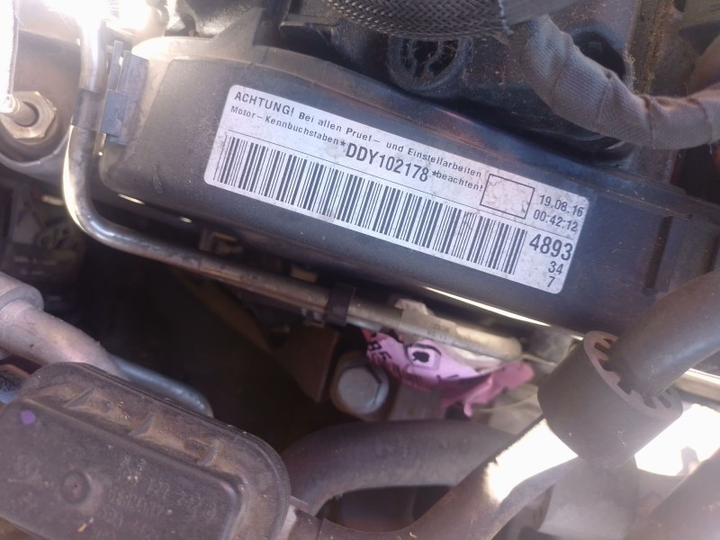 Recambio de motor completo para seat ateca (kh7, khp) 1.6 tdi referencia OEM IAM   