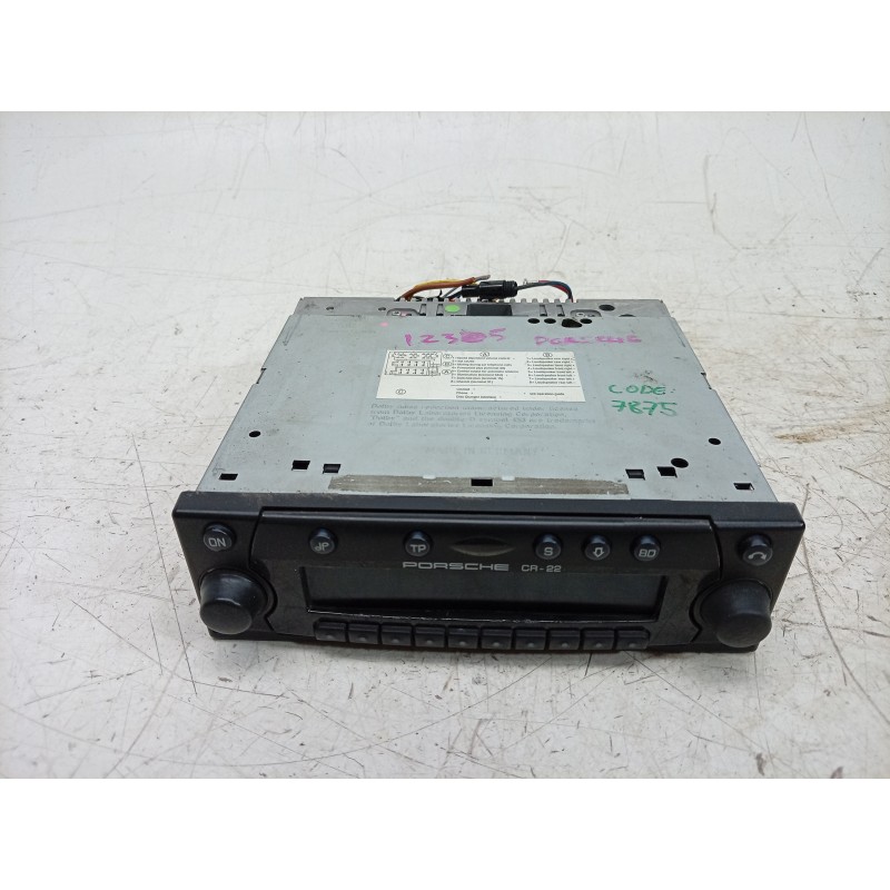 Recambio de sistema audio / radio cd para porsche 911 descapotable (996) 3.4 carrera 4 referencia OEM IAM  00004490110 