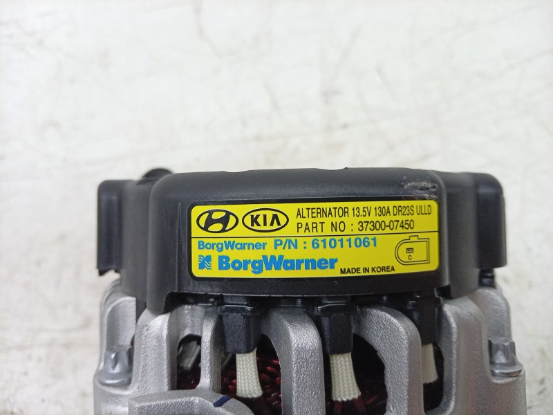 Recambio de alternador para hyundai i30 (pde, pd, pden) 1.0 t-gdi referencia OEM IAM 61011061 3730007450 ALF150124DP