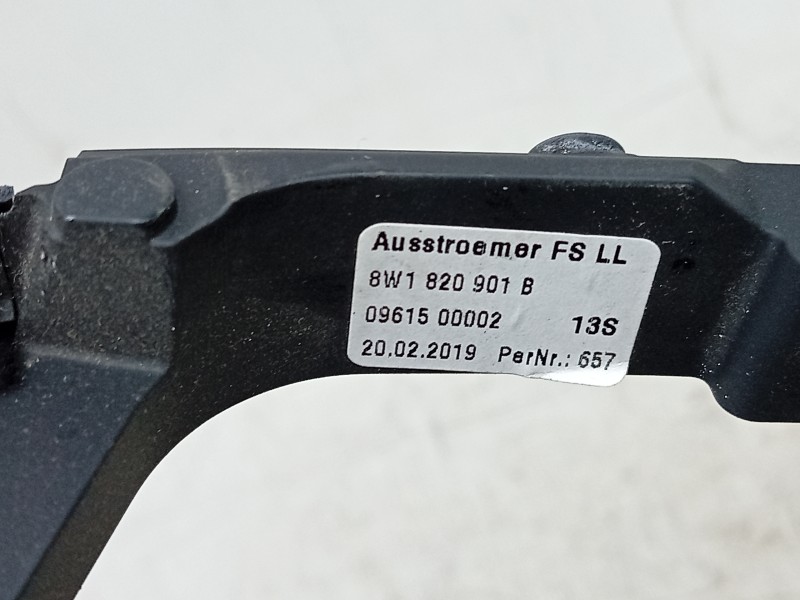 Recambio de aireador izquierdo para audi a4 b9 (8w2, 8wc) 40 tfsi mild hybrid referencia OEM IAM  8W1820901 