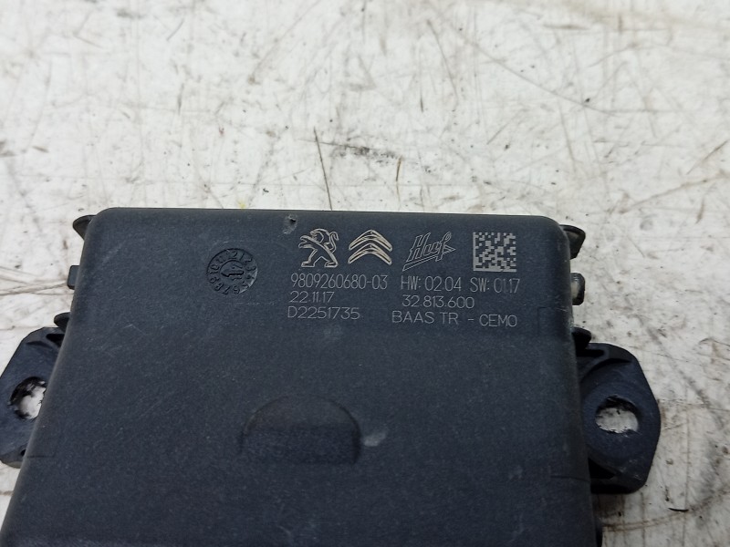 Recambio de modulo electronico para citroën c4 grand picasso ii (da_, de_) 1.2 thp 130 referencia OEM IAM  9809260680 