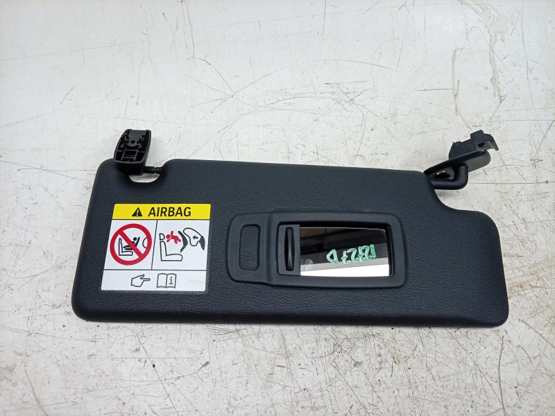 Recambio de parasol derecho para bmw 1 (f40) 118 d referencia OEM IAM  51165A3D1F6 