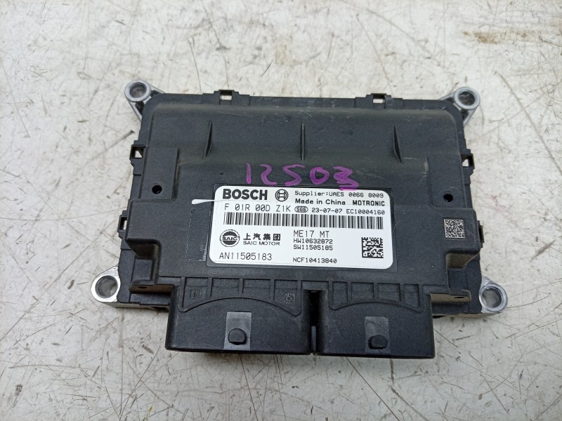 Recambio de centralita motor uce para mg zs suv (azs1) 1.5 vti referencia OEM IAM F01R00DZ1K 11505183 