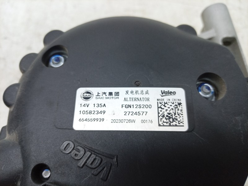 Recambio de alternador para mg zs suv (azs1) 1.5 vti referencia OEM IAM 10253305 10253305 