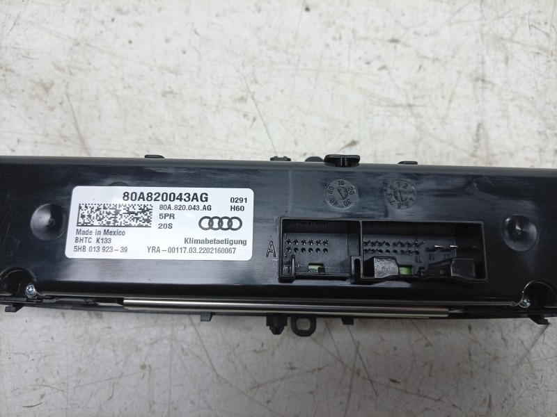 Recambio de mando climatizador para audi q5 sportback (fyt) 35 tdi referencia OEM IAM 80A820043AG 80A820043AG 