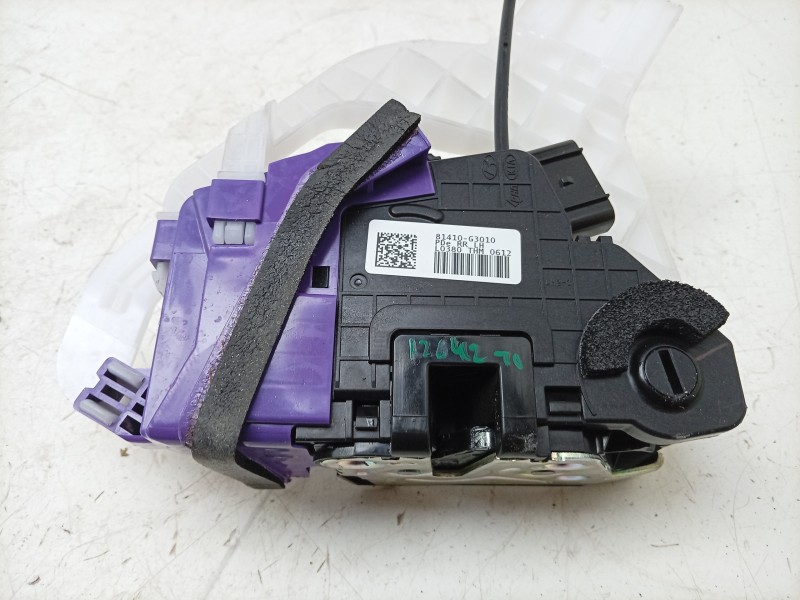 Recambio de cerradura puerta trasera izquierda para hyundai i30 (pde, pd, pden) 1.0 t-gdi referencia OEM IAM  81410G3000 