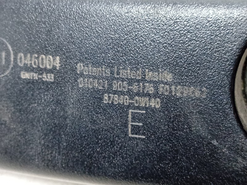 Recambio de espejo para toyota rav4 hybrid 4x2 advance referencia OEM IAM  878400W140 