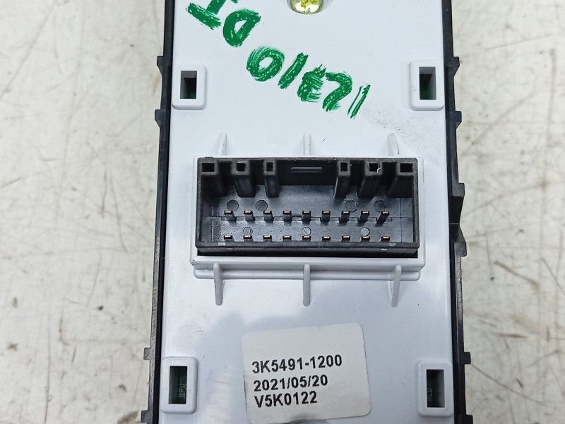 Recambio de mando elevalunas delantero izquierdo para hyundai kona (os, ose, osi) 1.6 gdi hybrid referencia OEM IAM  93570J9150 