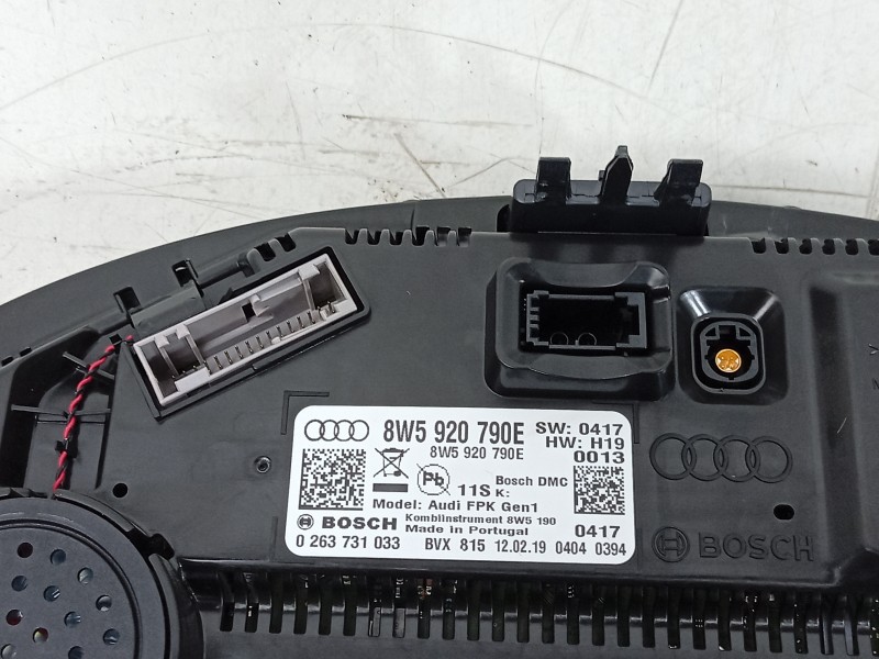 Recambio de cuadro instrumentos para audi a4 b9 (8w2, 8wc) 40 tfsi mild hybrid referencia OEM IAM 0263731033 8W5920790E 