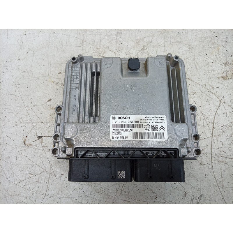 Recambio de centralita motor uce para citroën c3 aircross ii (2r_, 2c_) 1.5 bluehdi 110 referencia OEM IAM 0281037200 9845780880