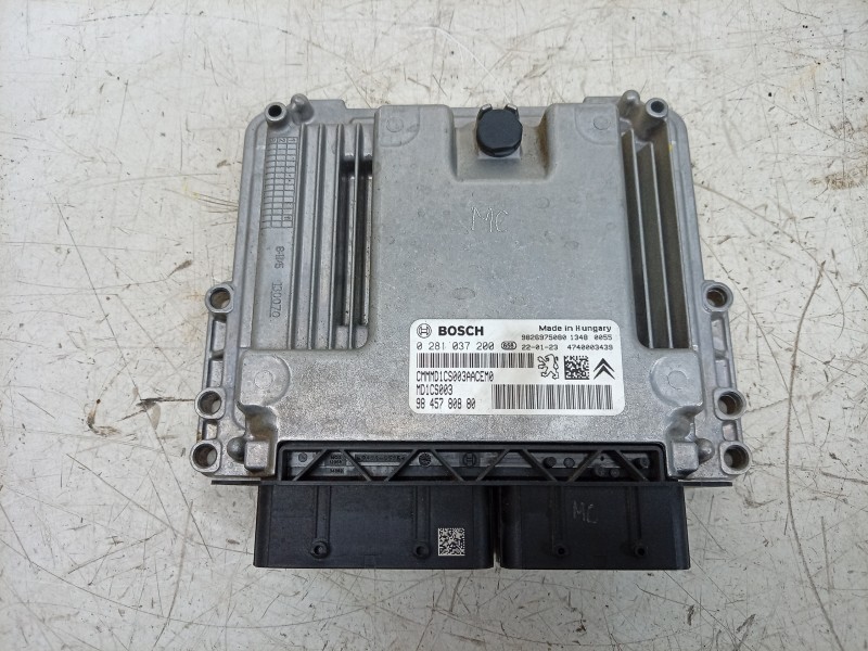 Recambio de centralita motor uce para citroën c3 aircross ii (2r_, 2c_) 1.5 bluehdi 110 referencia OEM IAM 0281037200 9845780880