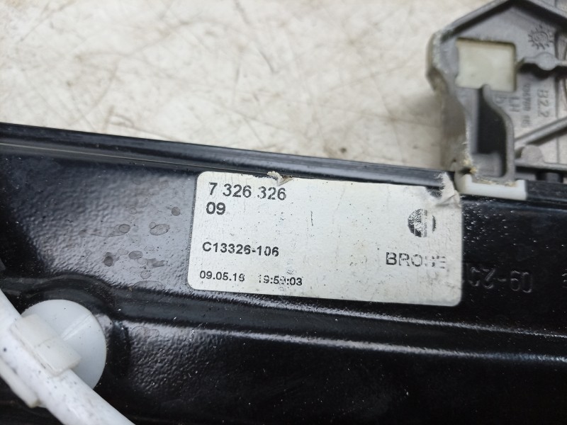 Recambio de elevalunas trasero derecho para bmw 4 gran coupe (f36) 420 d referencia OEM IAM 7326326 51357365258 