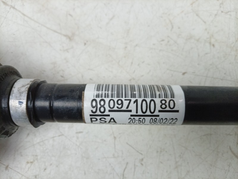 Recambio de transmision delantera izquierda para citroën c3 aircross ii (2r_, 2c_) 1.5 bluehdi 110 referencia OEM IAM  980971008