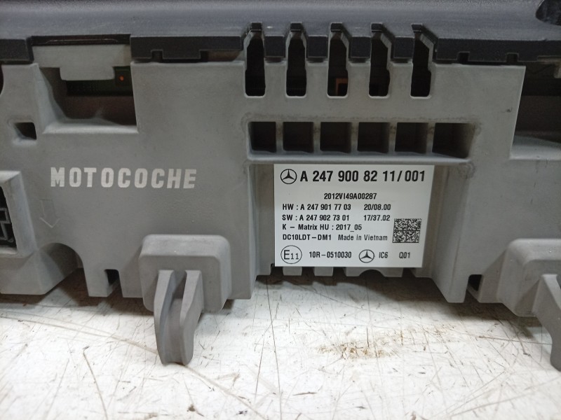 Recambio de cuadro instrumentos para mercedes-benz clase gla (bm 247) gla 200 (247.787) referencia OEM IAM  A2479008211 