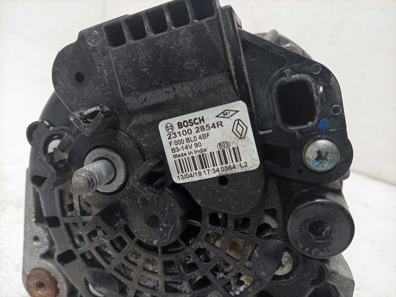 Recambio de alternador para renault captur i (j5_, h5_) 0.9 tce 90 referencia OEM IAM F000BL04BF 231002854R ALF070501BS/ALF07050