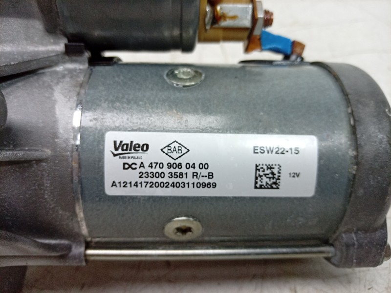 Recambio de motor arranque para renault master iii furgoneta (fv) 2.3 dci 150 fwd (fv0f, fv03) referencia OEM IAM  233003581R 