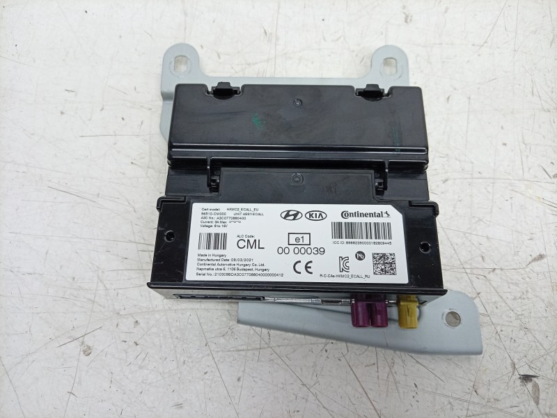 Recambio de modulo electronico para hyundai kona (os, ose, osi) 1.6 gdi hybrid referencia OEM IAM A3C0770880400 96510CM000 