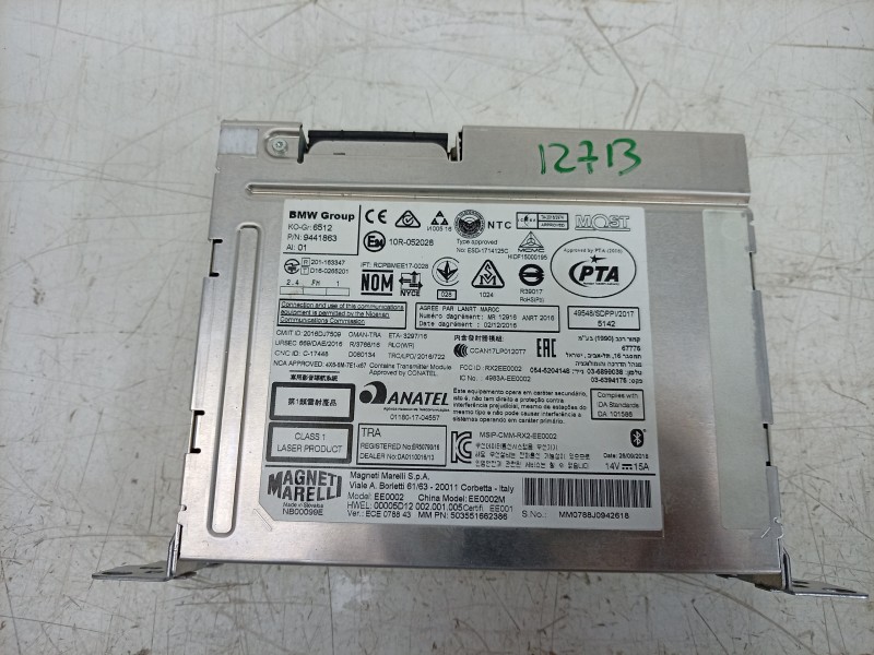 Recambio de sistema navegacion gps para bmw x1 (f48) sdrive 18 d referencia OEM IAM 65129441863 65508803369 