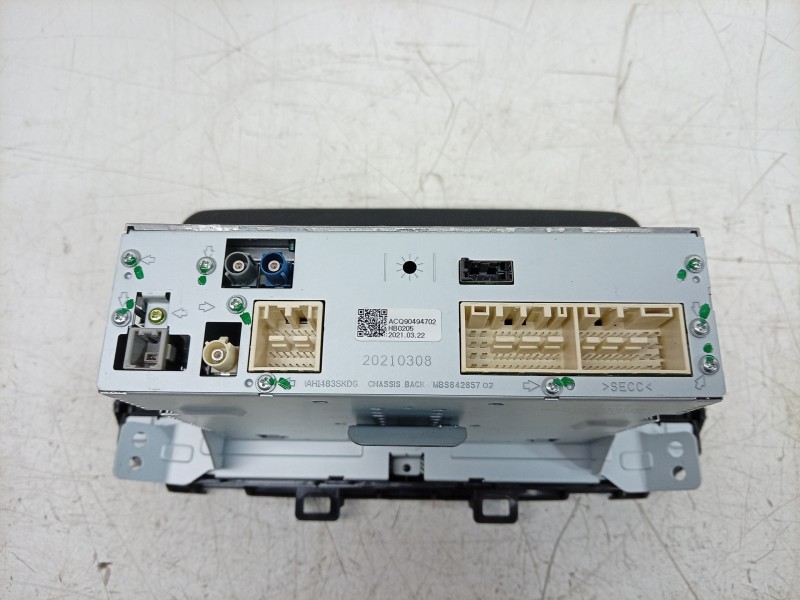 Recambio de pantalla multifuncion para hyundai kona (os, ose, osi) 1.6 gdi hybrid referencia OEM IAM  96560CM600NVC 