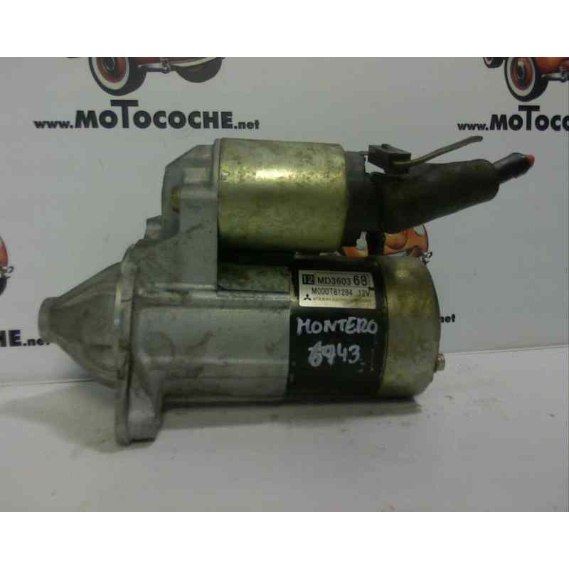 Recambio de motor arranque para mitsubishi montero pinin (h60/h70) 1.8 cat referencia OEM IAM MD360368 ARF720153 S71184