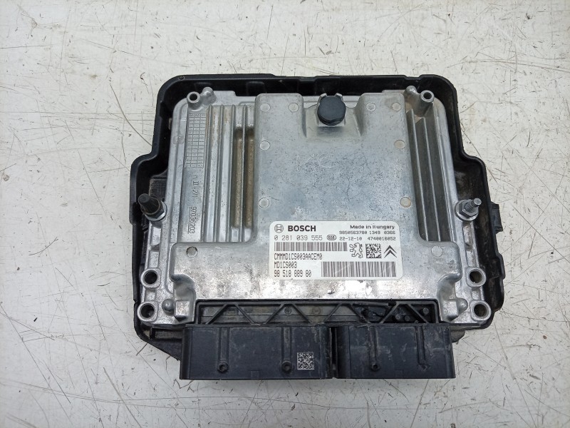 Recambio de centralita motor uce para citroën c3 iii (sx) 1.5 bluehdi 100 (sxyhyp, sxyhtu) referencia OEM IAM 0281039555 9851888