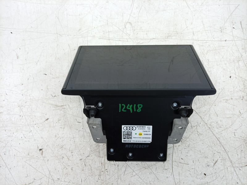Recambio de pantalla multifuncion para audi q2 (gab, gag) 30 tdi referencia OEM IAM 81A919603 81A919619 