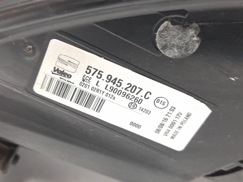 Recambio de piloto trasero izquierdo para seat ateca (kh7, khp) 1.6 tdi referencia OEM IAM  575945207C 