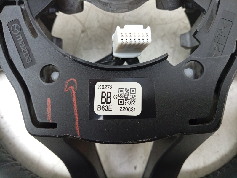 Recambio de volante para mazda 2 hatchback (dl, dj) 1.5 skyactiv-g referencia OEM IAM  K0273BB 
