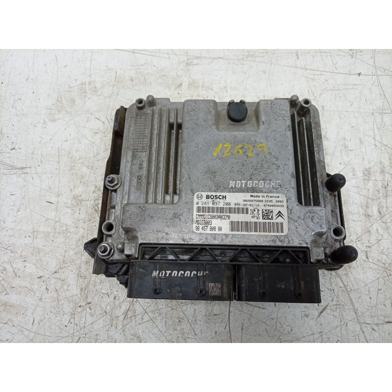 Recambio de centralita motor uce para citroën c3 aircross ii (2r_, 2c_) 1.5 bluehdi 110 referencia OEM IAM 0281037200 9845780880