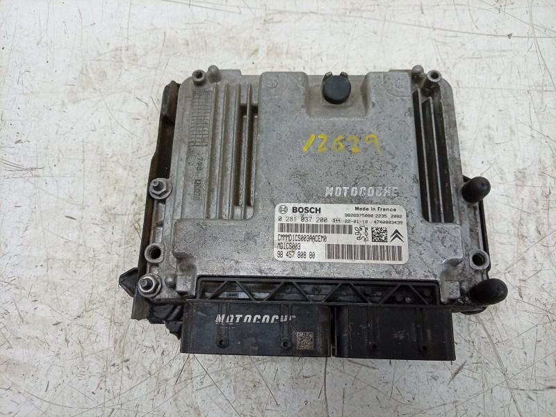 Recambio de centralita motor uce para citroën c3 aircross ii (2r_, 2c_) 1.5 bluehdi 110 referencia OEM IAM 0281037200 9845780880