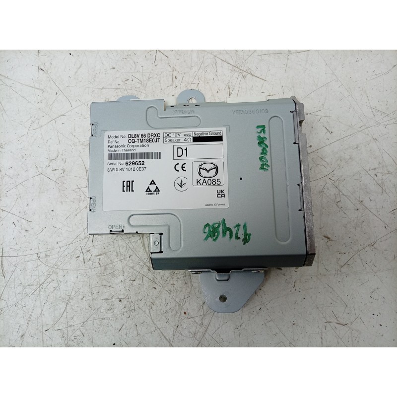 Recambio de sistema audio / radio cd para mazda 2 hatchback (dl, dj) 1.5 skyactiv-g referencia OEM IAM  DL8V66DRXC 