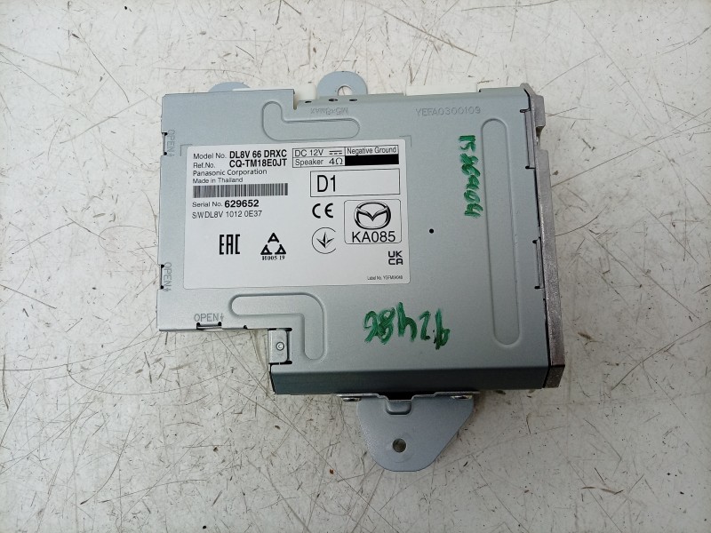 Recambio de sistema audio / radio cd para mazda 2 hatchback (dl, dj) 1.5 skyactiv-g referencia OEM IAM  DL8V66DRXC 