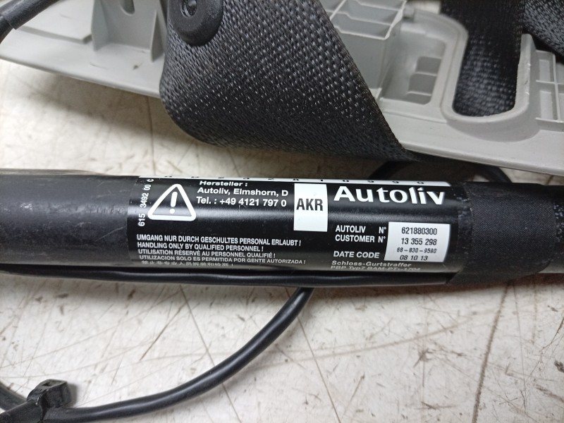 Recambio de cinturon seguridad delantero derecho para chevrolet cruze lt referencia OEM IAM 621880300 619516700B 