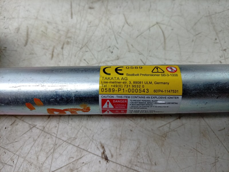 Recambio de cinturon seguridad delantero izquierdo para kia carens ( ) basic referencia OEM IAM 0589P1000543 88810A4200DCM 