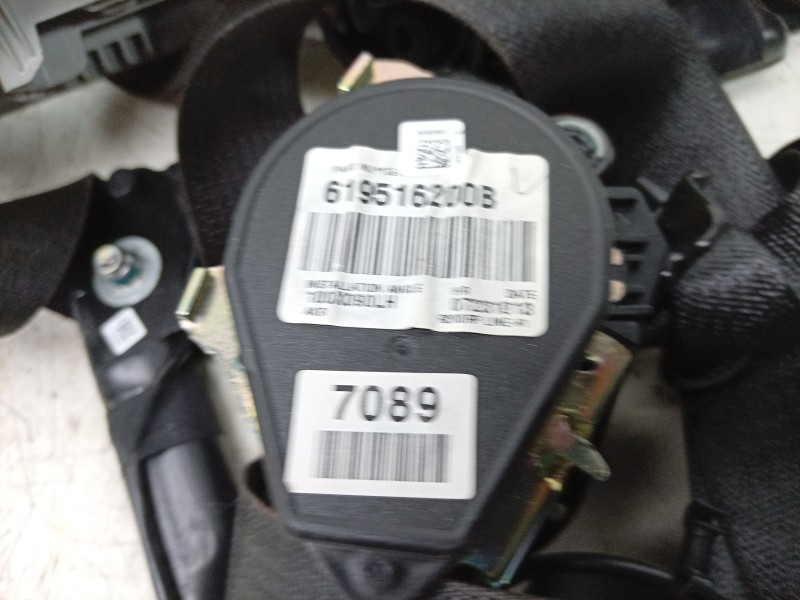 Recambio de cinturon seguridad delantero izquierdo para chevrolet cruze lt referencia OEM IAM  619516200B 