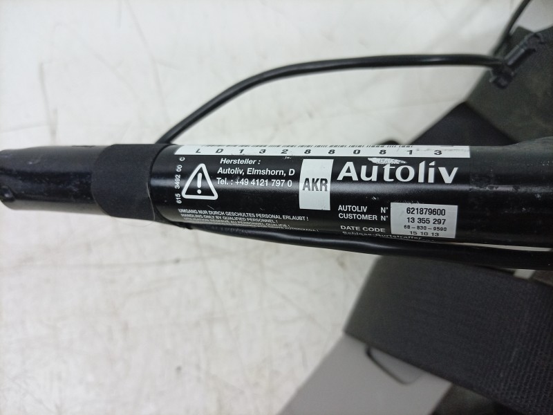 Recambio de cinturon seguridad delantero izquierdo para chevrolet cruze lt referencia OEM IAM  619516200B 
