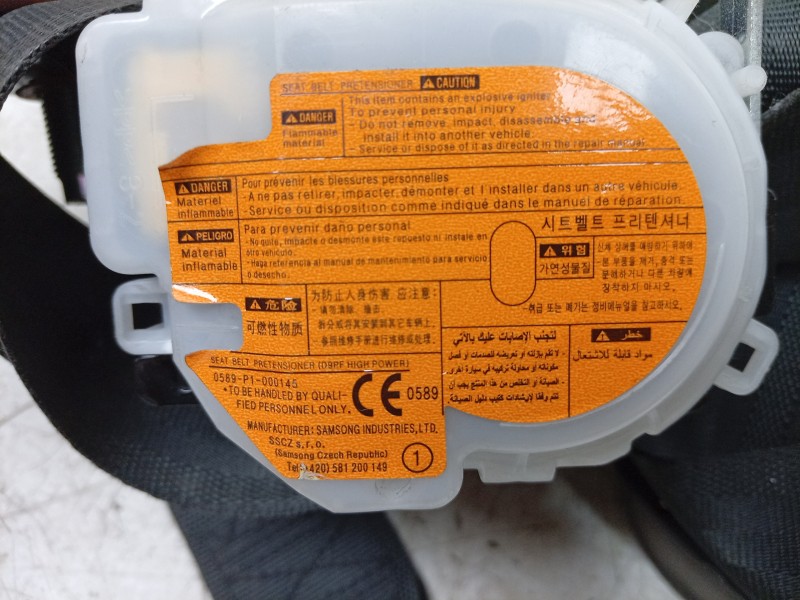 Recambio de cinturon seguridad delantero izquierdo para hyundai i40 1.7 crdi cat referencia OEM IAM  888103Z000TX 