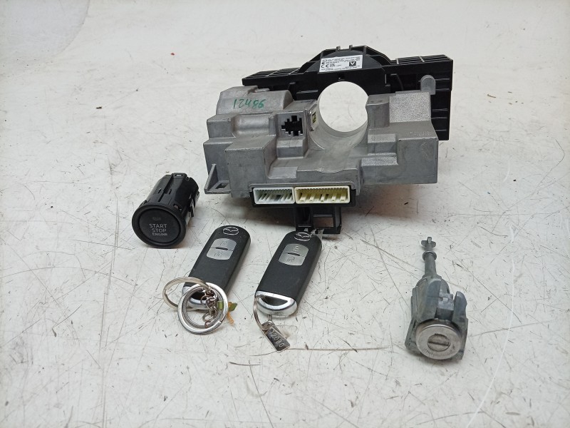 Recambio de conmutador de arranque para mazda 2 hatchback (dl, dj) 1.5 skyactiv-g referencia OEM IAM BJS7663S0 BJS7663S0 