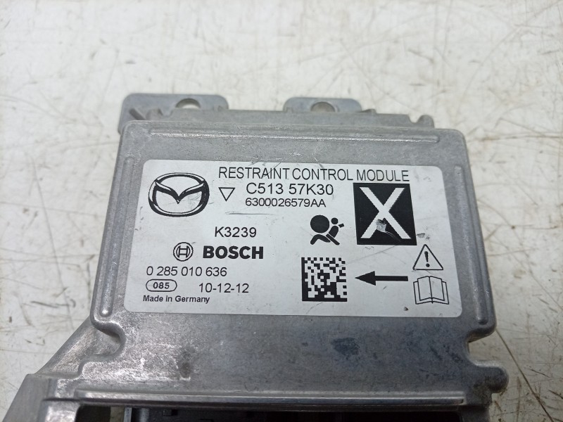 Recambio de centralita airbag para mazda 5 (cw) iruka referencia OEM IAM 0285010636 C51357K30 
